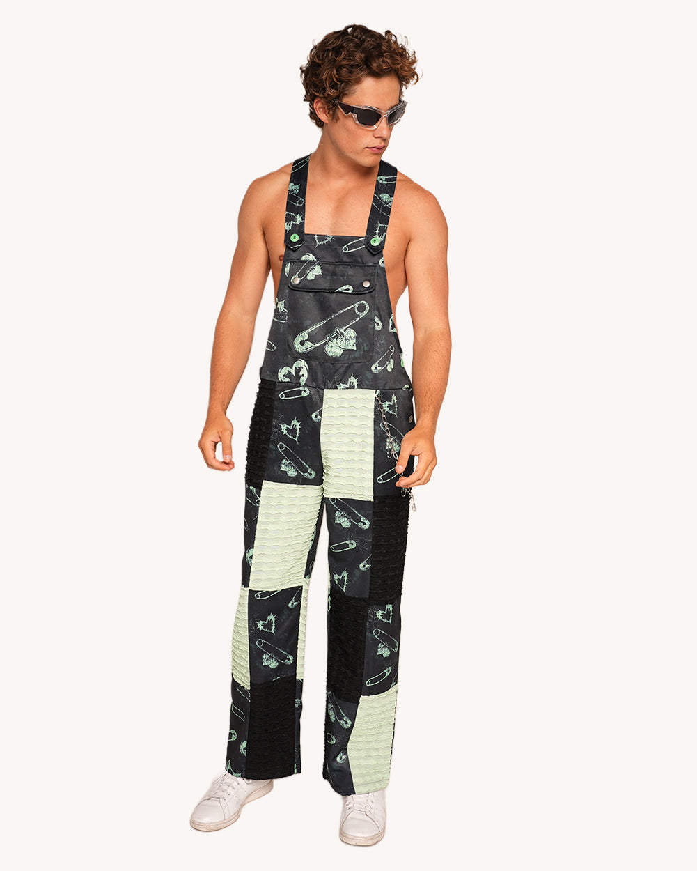 Sunflowerraver x iHR Get Bent Overalls-Full-Men