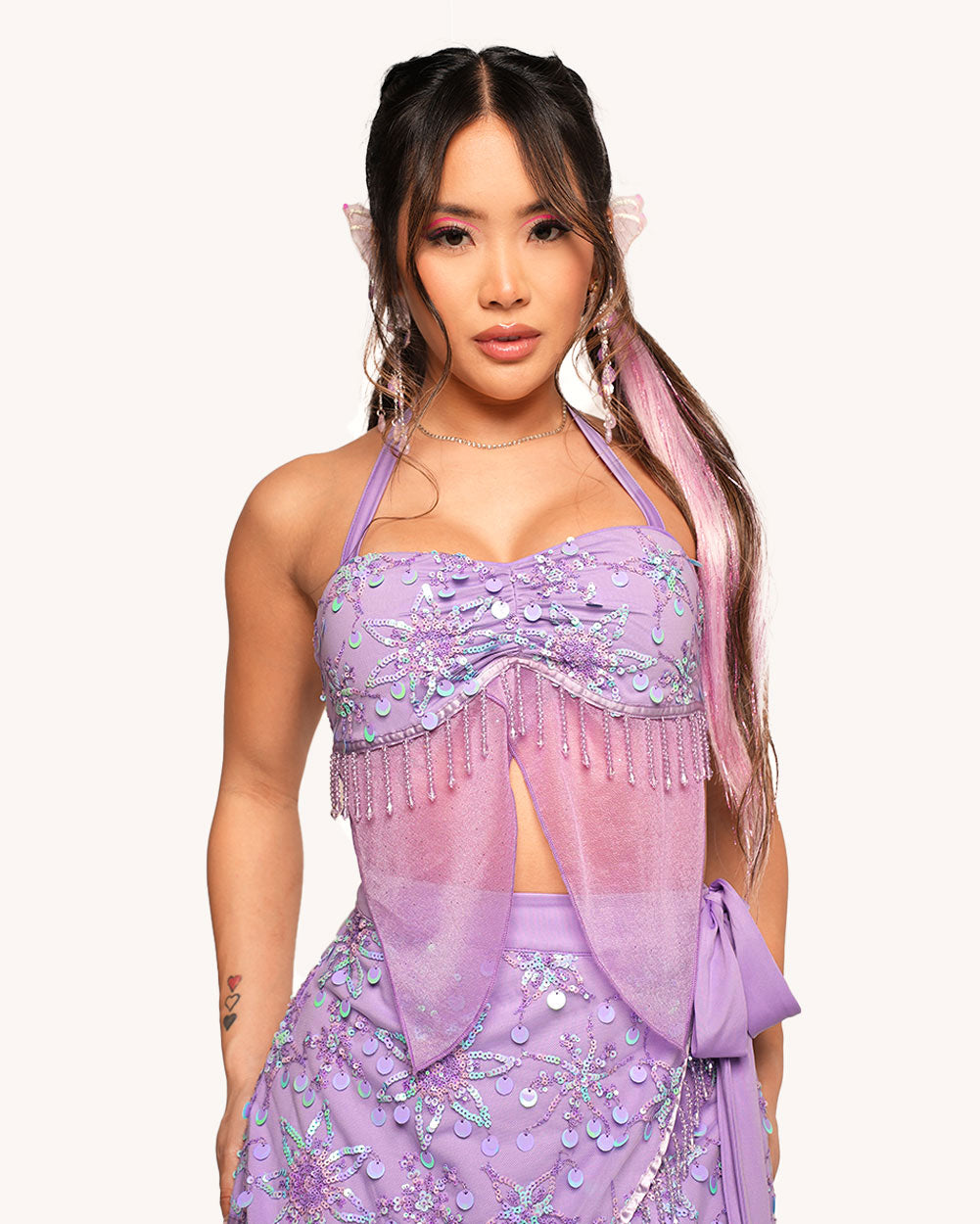 Sweet Serenade Halter Top - Image 34781361045687