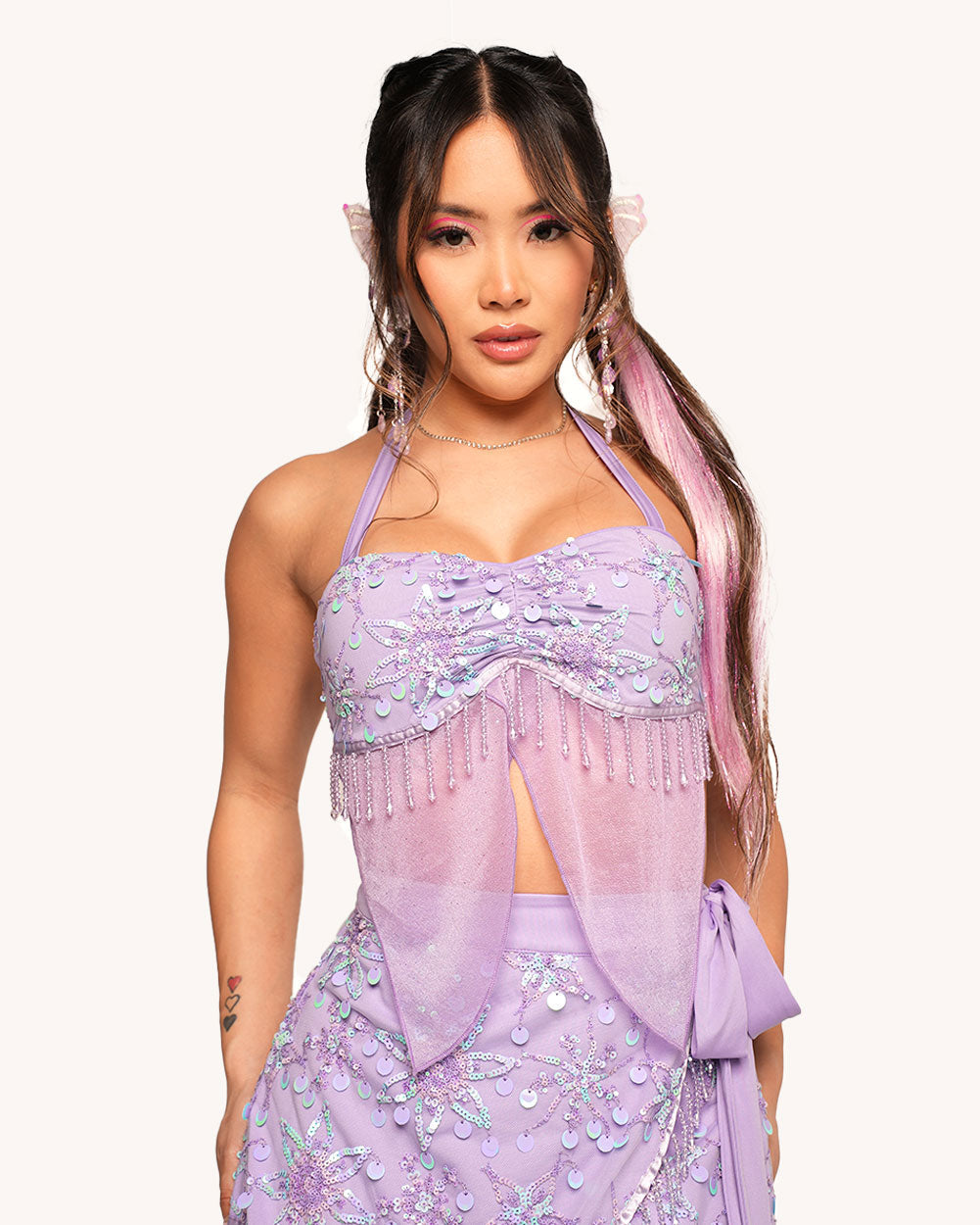 Sweet Serenade Halter Top - Image 36611483566263