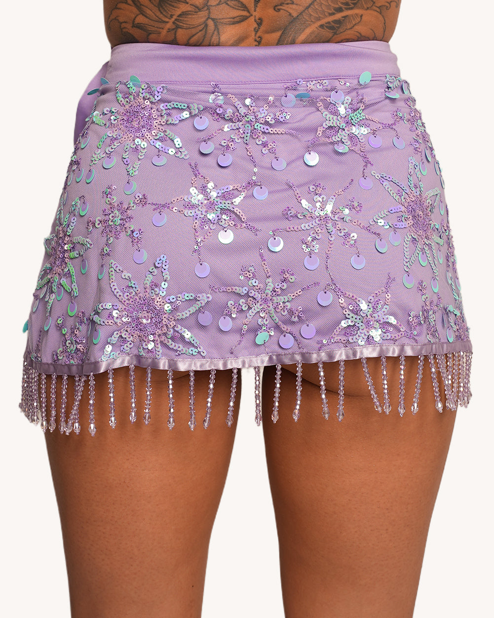 Sweet Serenade Tie Wrap Skirt - Image 1