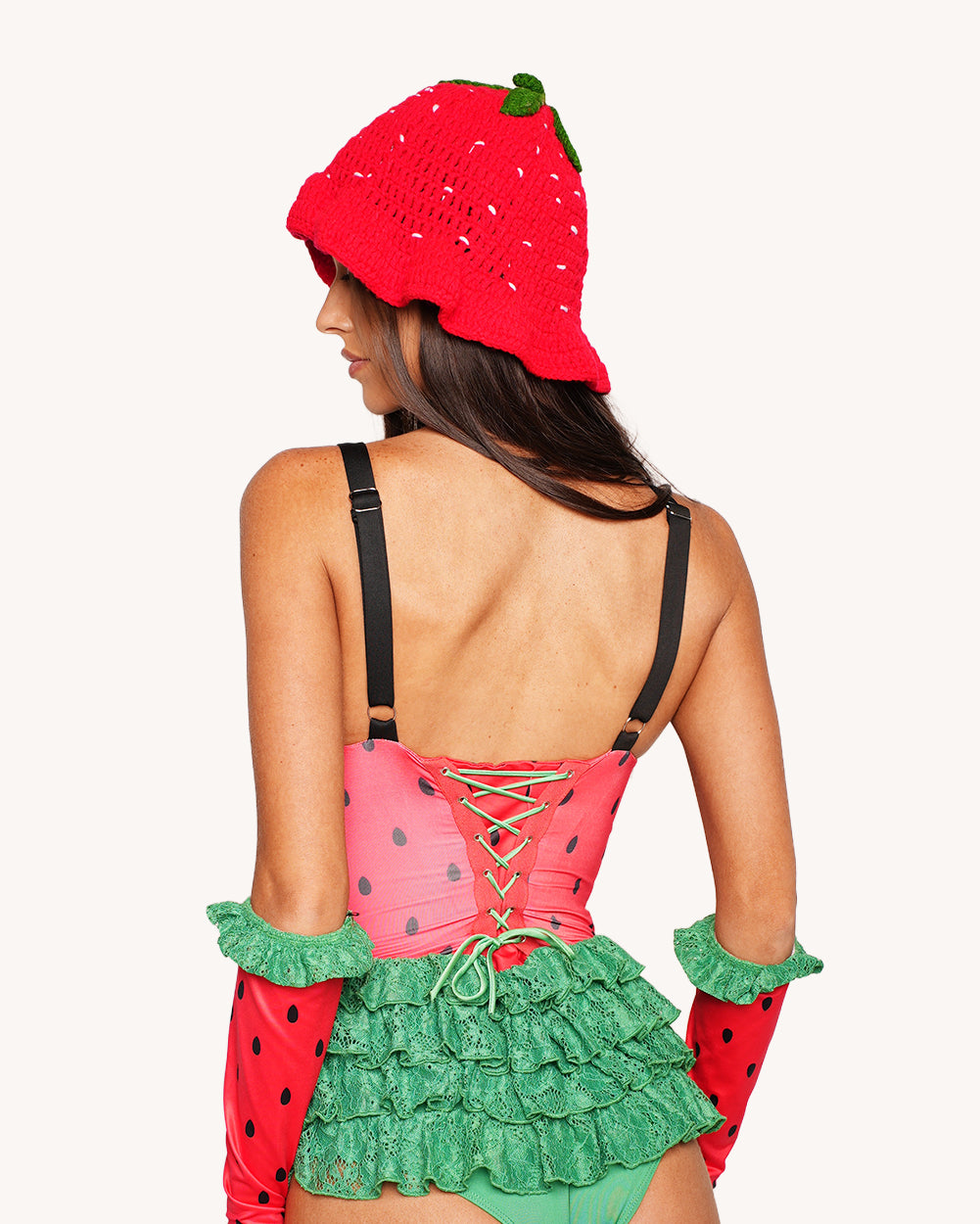 Sweet Slice Strawberry Romper - Image 1