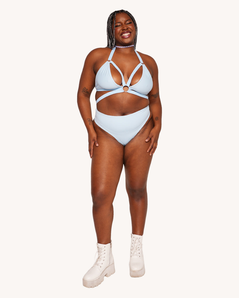 Sweet 'n' Spicy 2 Piece Set - Baby Blue - Image 36072791670967