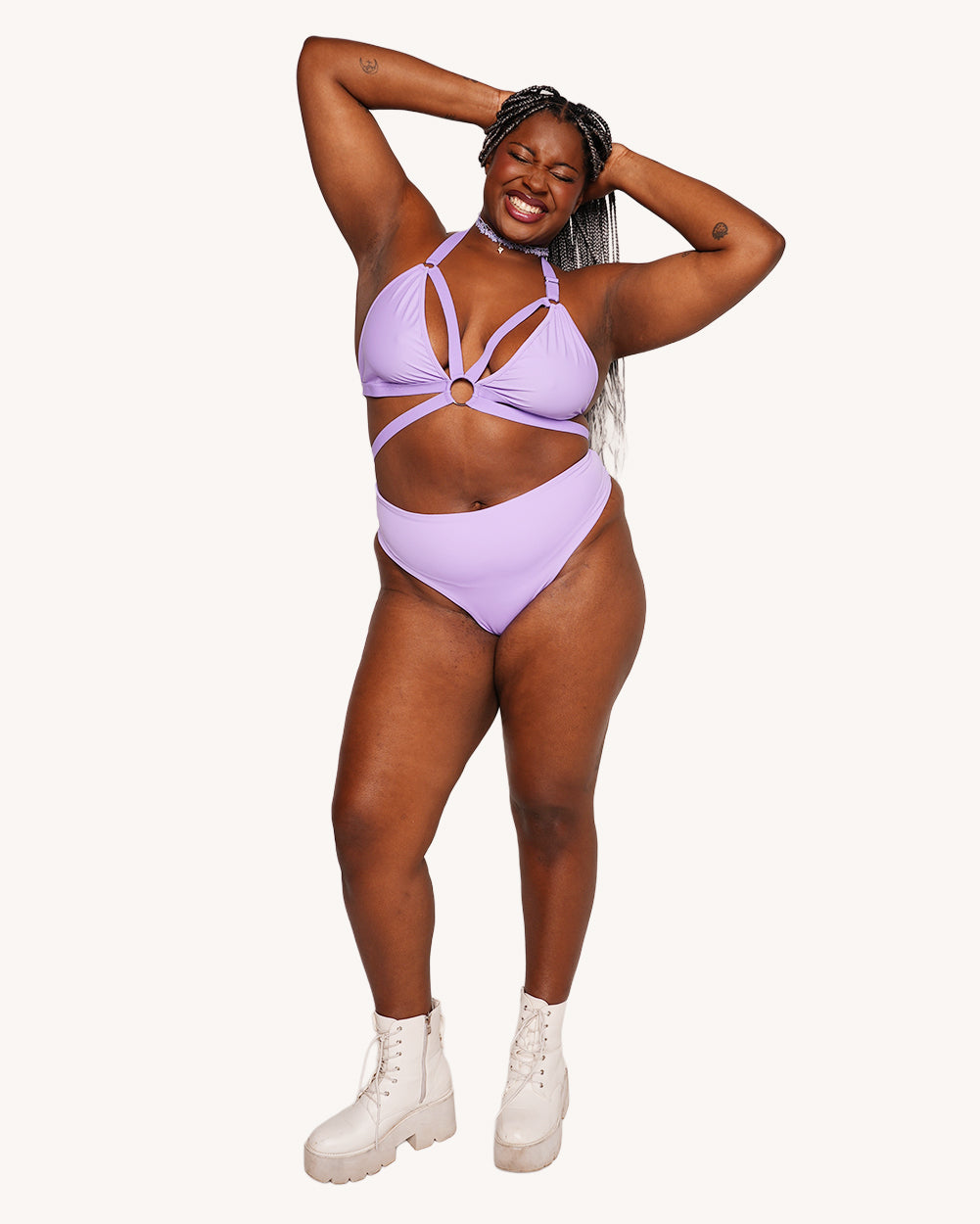 Sweet 'n' Spicy 2 Piece Set - Lavender - Image 2
