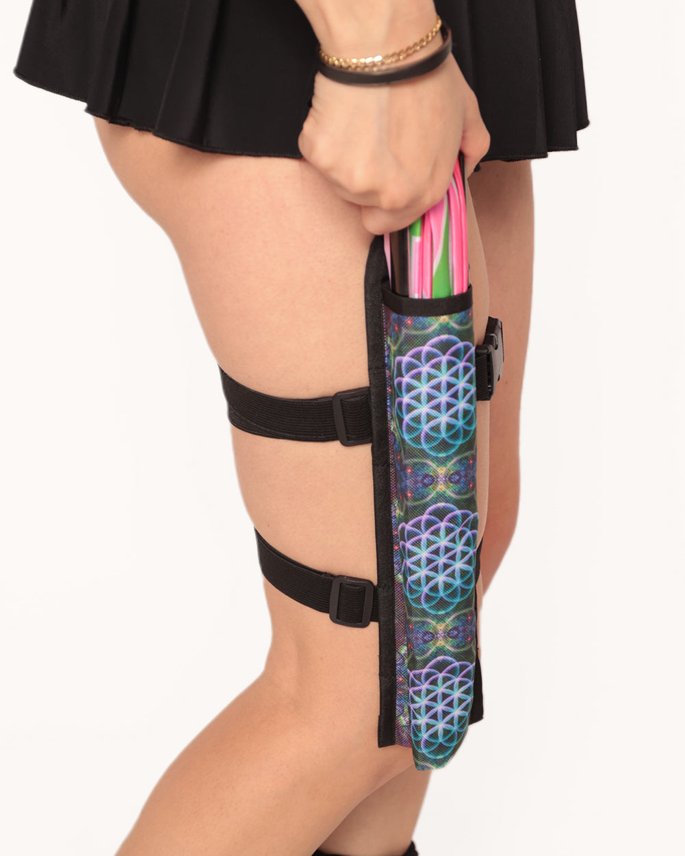 Third Eye Awakening UV Reactive Strap & Clip-On Fan Holster - Image 31890537644215