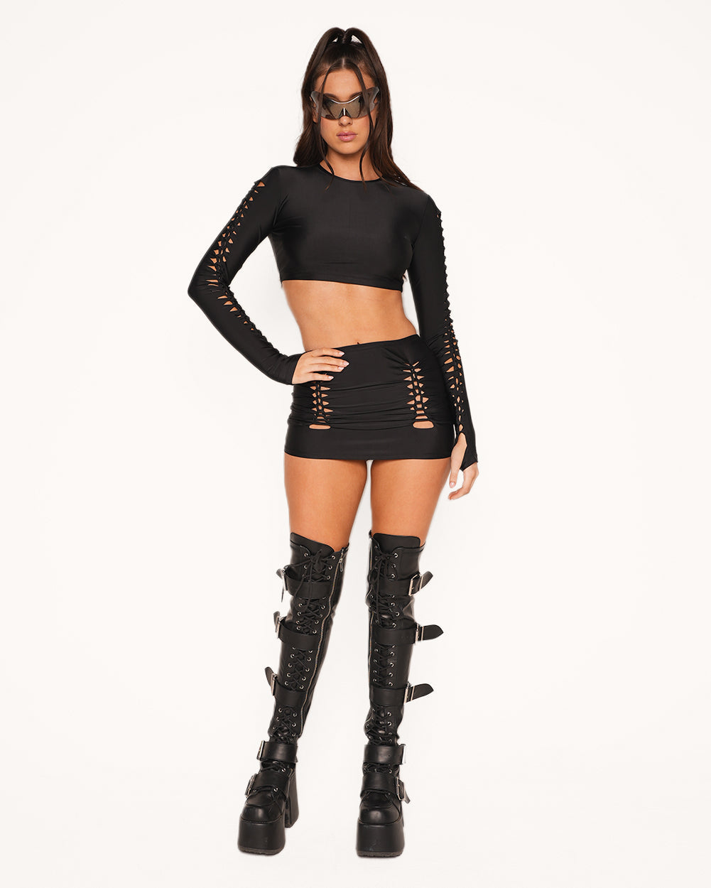 Tonight's Agenda Mini Skirt - Image 34131979206839