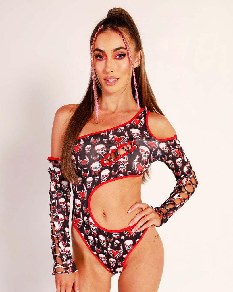 Finer Things Floral Embroidery Bodysuit – iHeartRaves