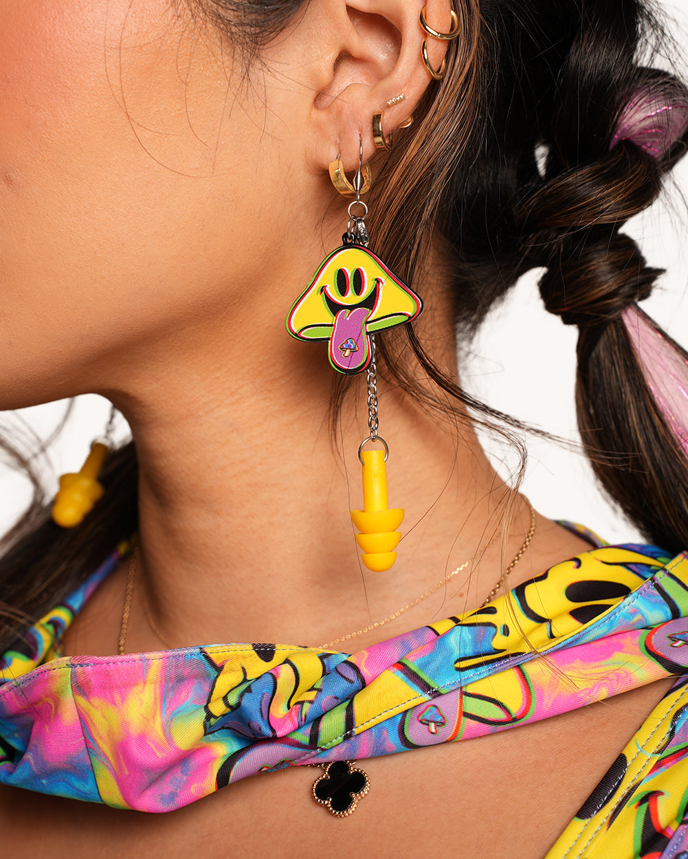 Trippy Daze Detachable Earplug Earrings - Image 1