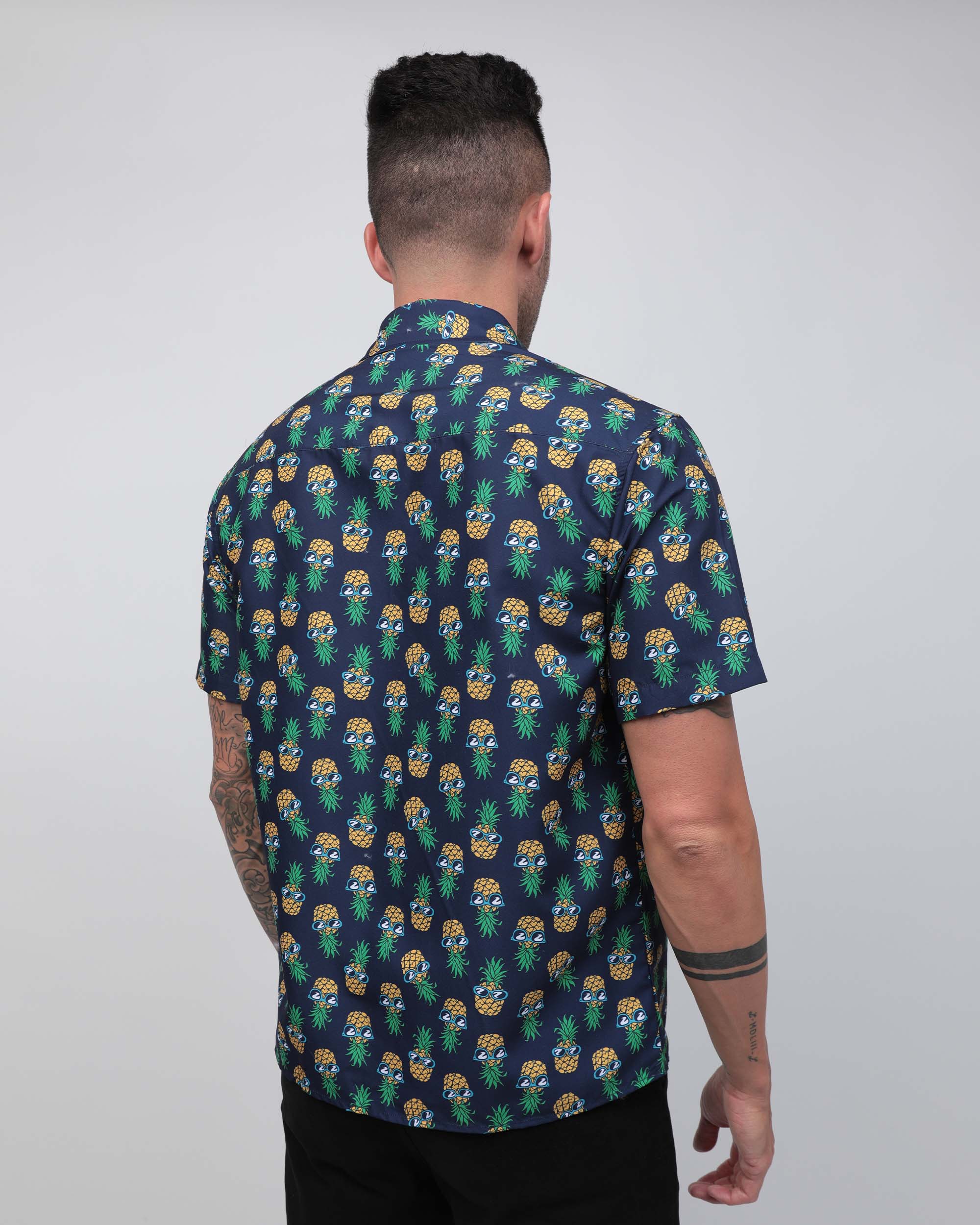 Tropical Mood Pineapple Camp Shirt - Image 2