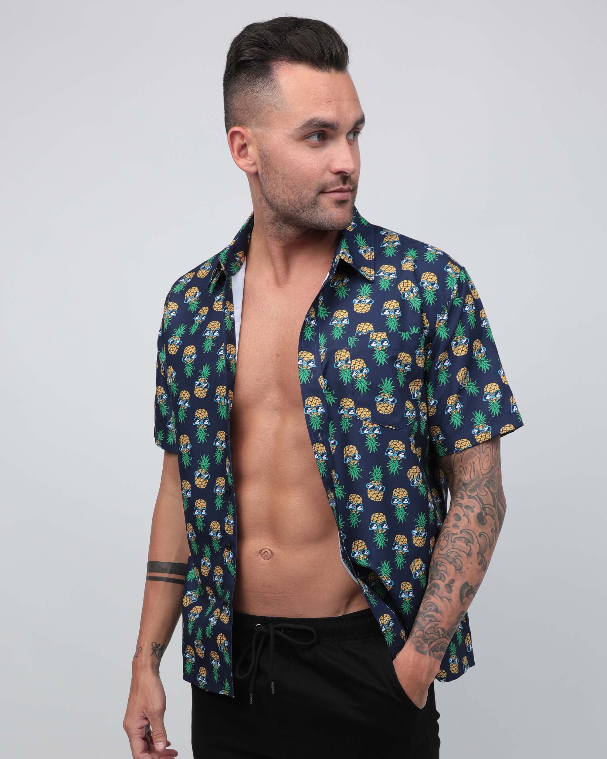 Tropical Mood Pineapple Camp Shirt - Image 1