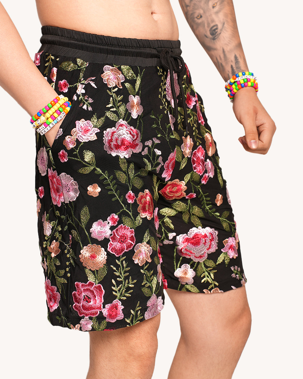 Forest Nymph Camp Shorts-Men