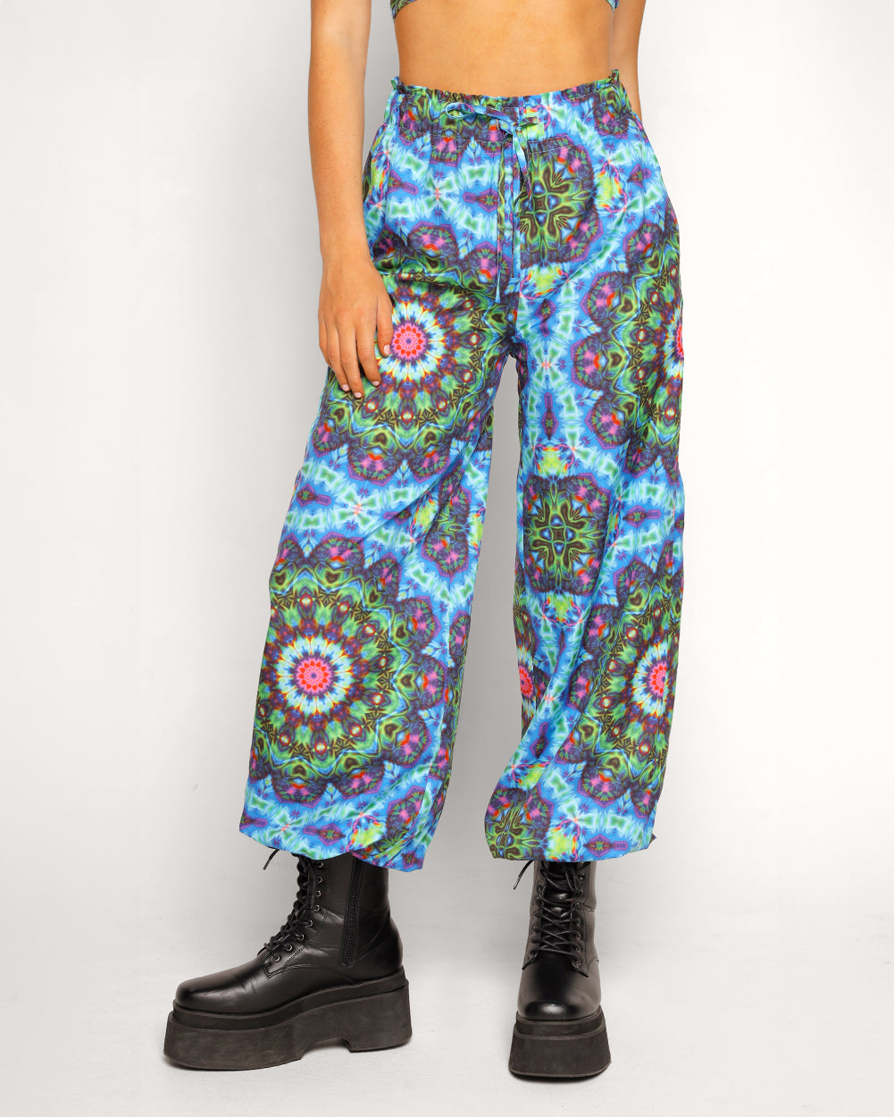 Twilight Trance Harem Pants-Blue/Green/Pink-Regular-Front--Sarah2---S