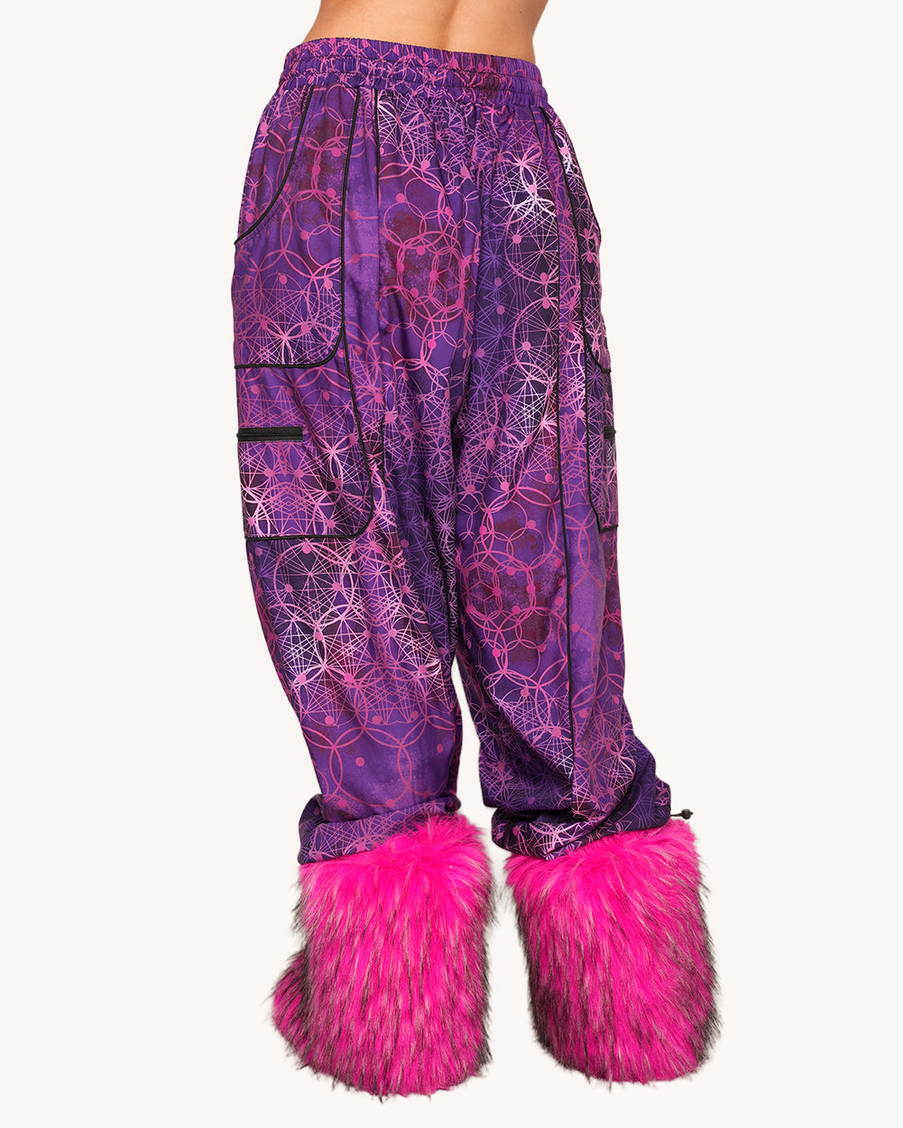 Violet Vibrations Harem Pants - Image 2