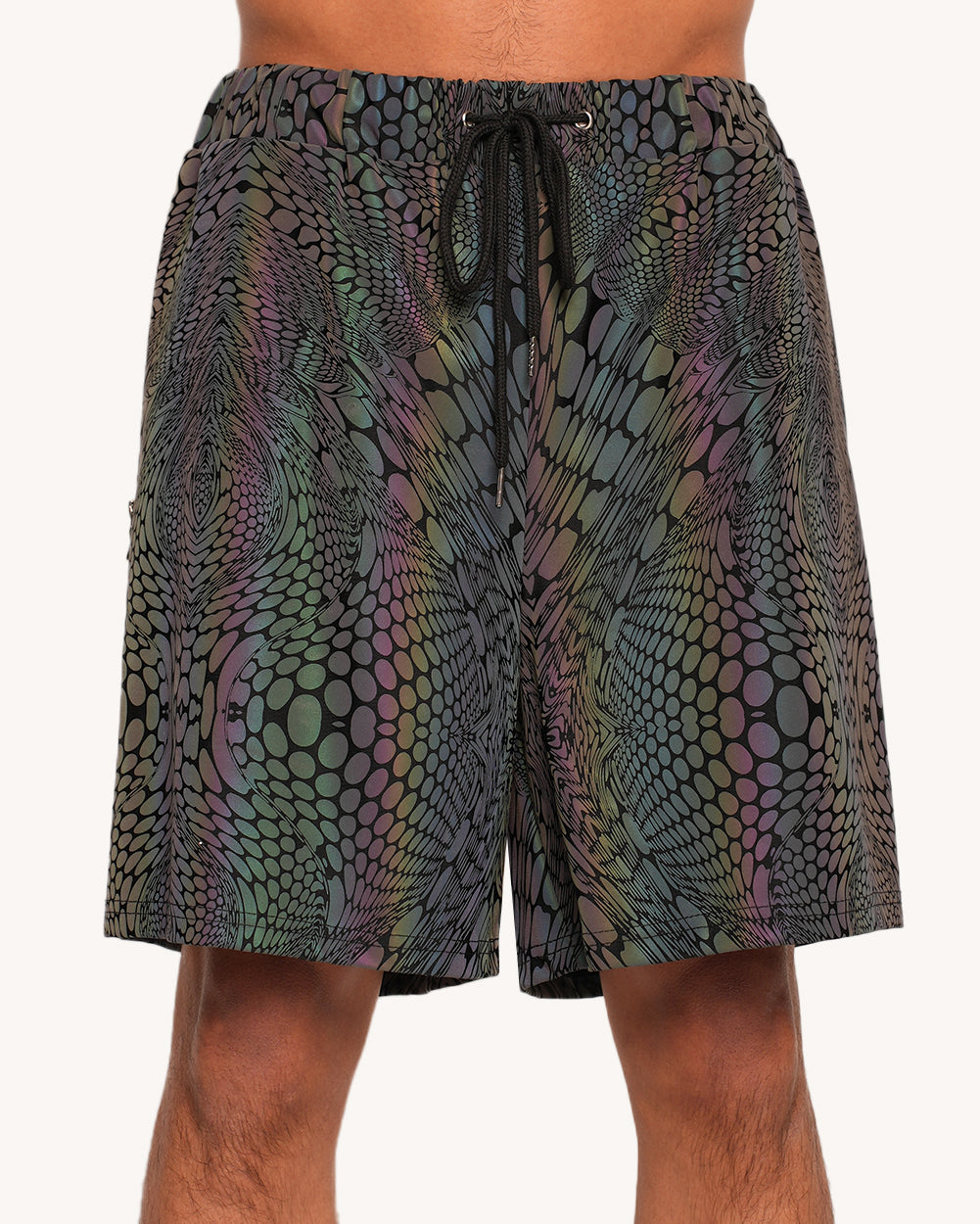 Viper Vision Rainbow Reflective Men's Shorts-Men