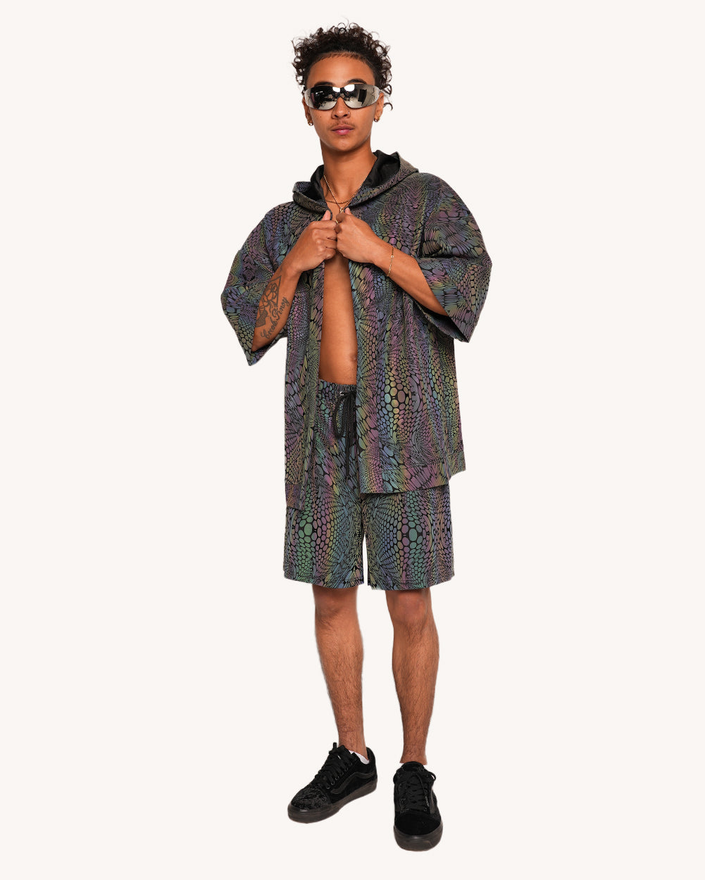 Viper Vision Rainbow Reflective Men's Shorts-Men