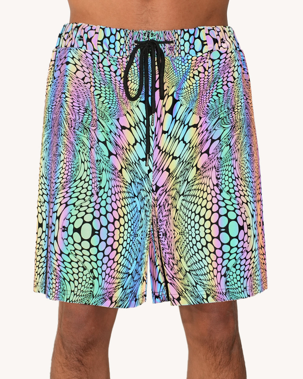 Viper Vision Rainbow Reflective Men's Shorts-Men
