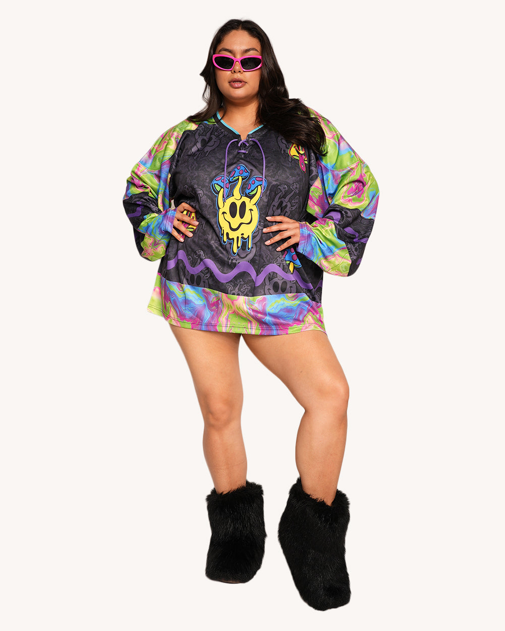 Welcome to Trippyland Hockey Jersey - Image 2