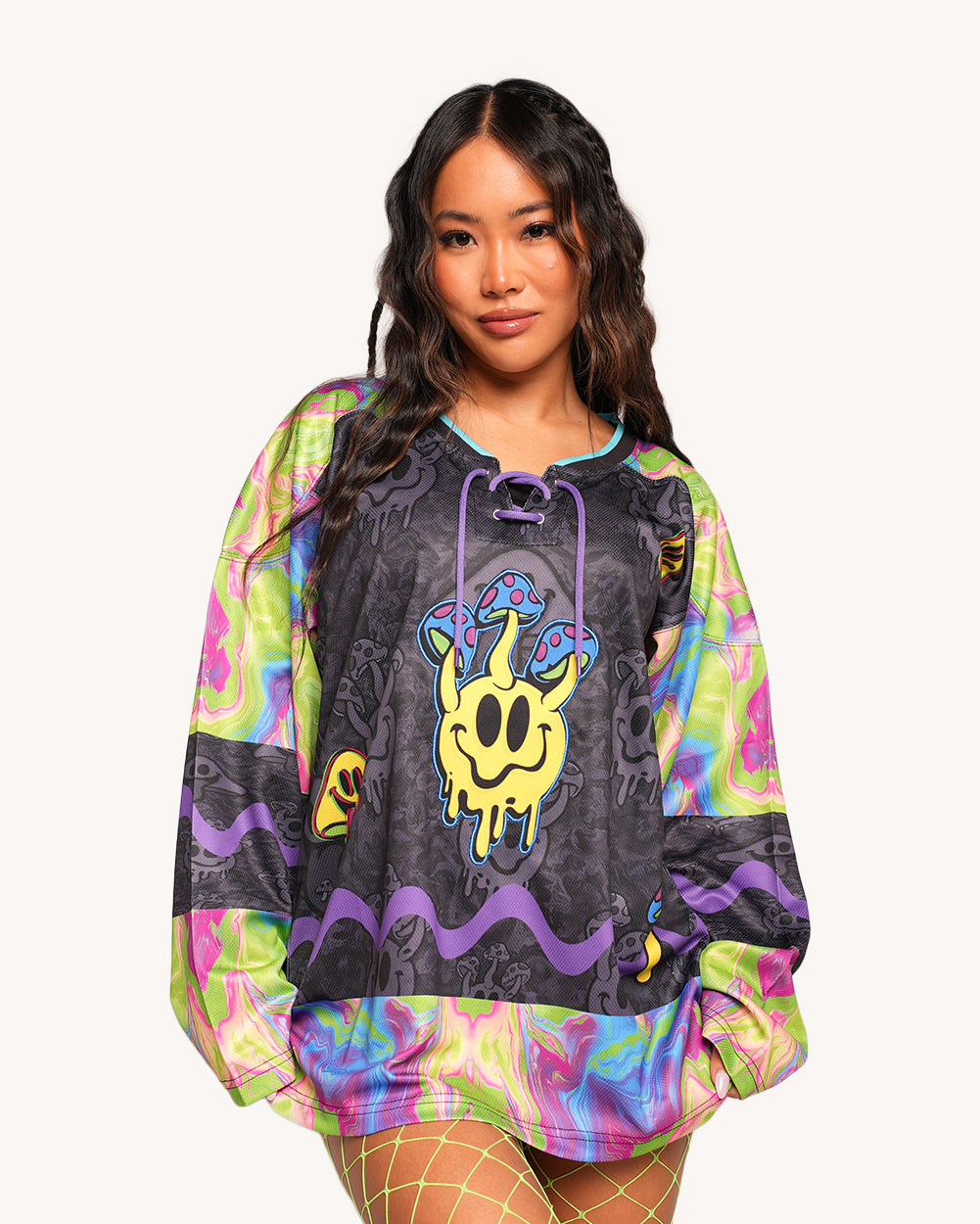 Welcome to Trippyland Hockey Jersey - Image 35266139717815