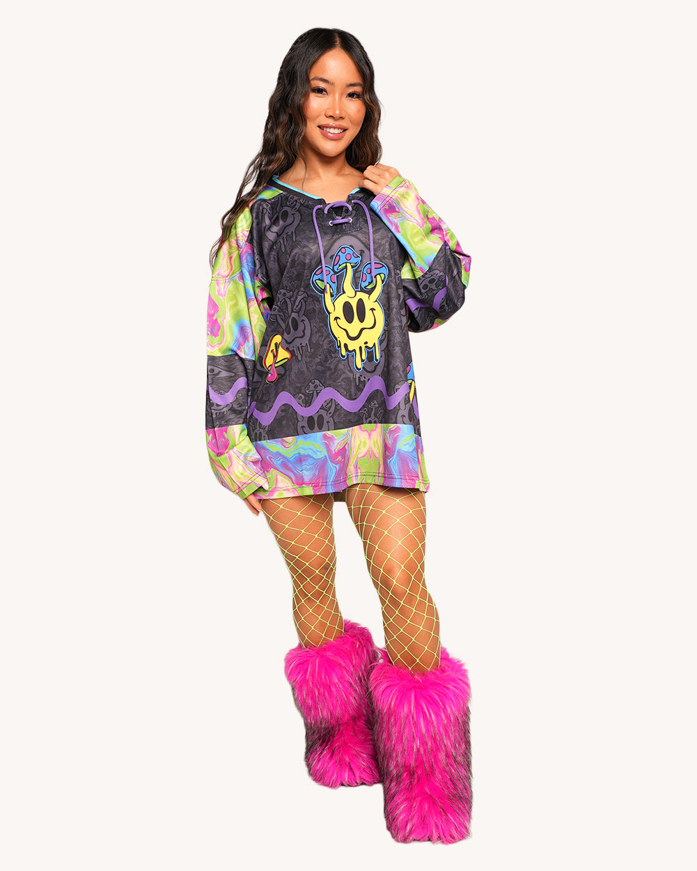 Welcome to Trippyland Hockey Jersey - Image 2