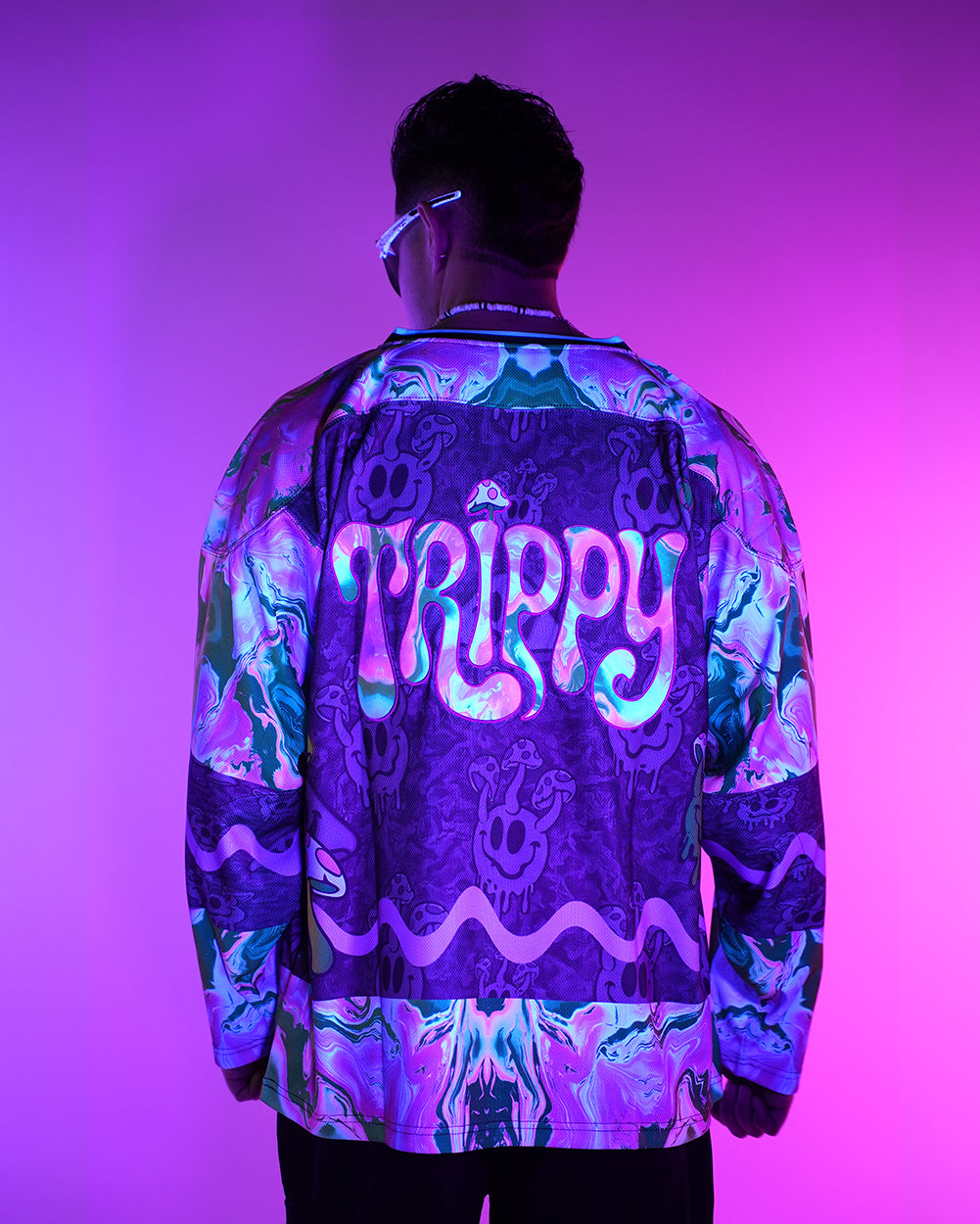 Welcome to Trippyland Hockey Jersey - Image 4