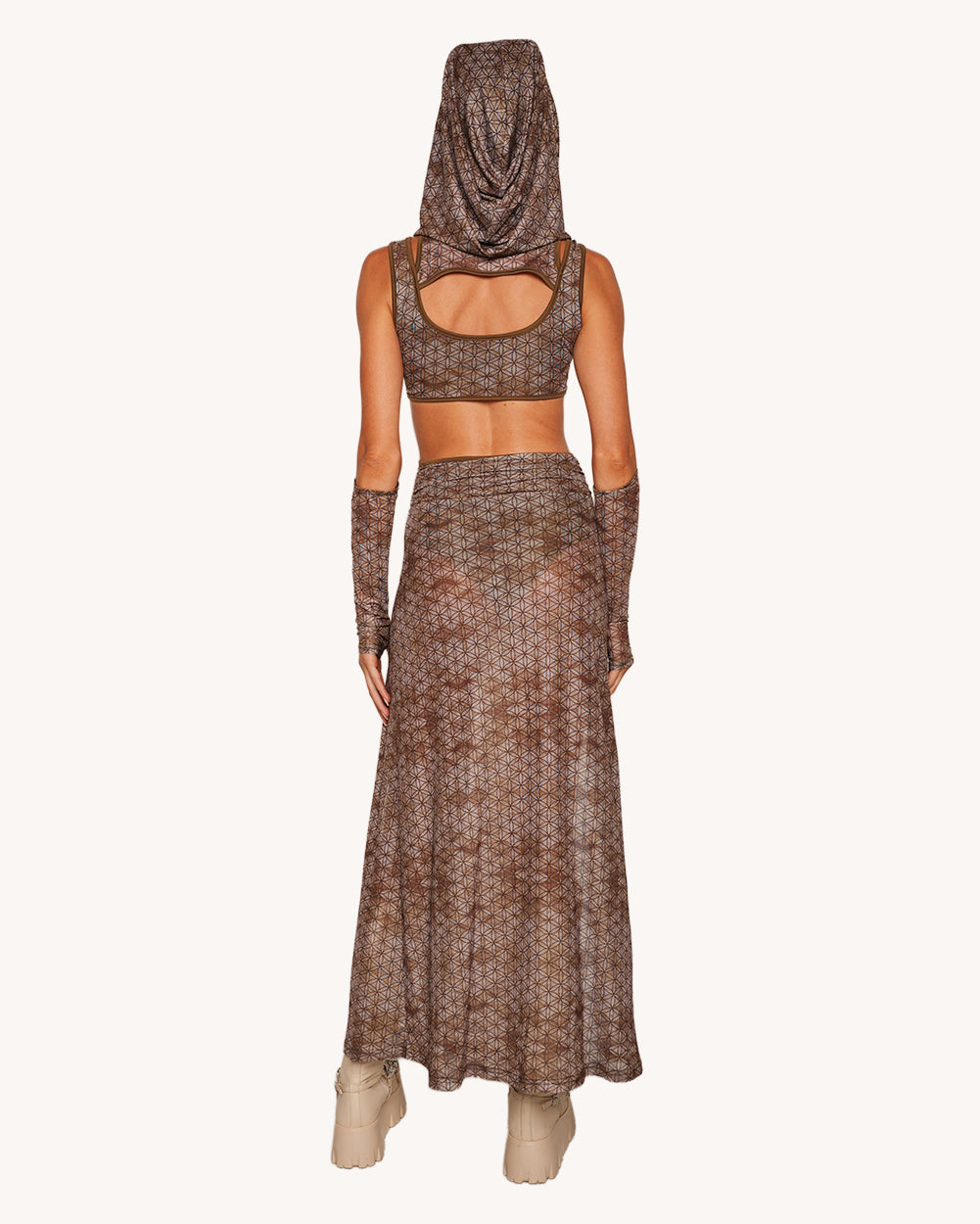 Wildwood Maxi Dress with Sleeves - Image 1