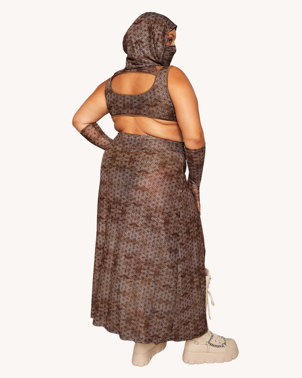 Wildwood Maxi Dress with Sleeves - Image 37871939453111