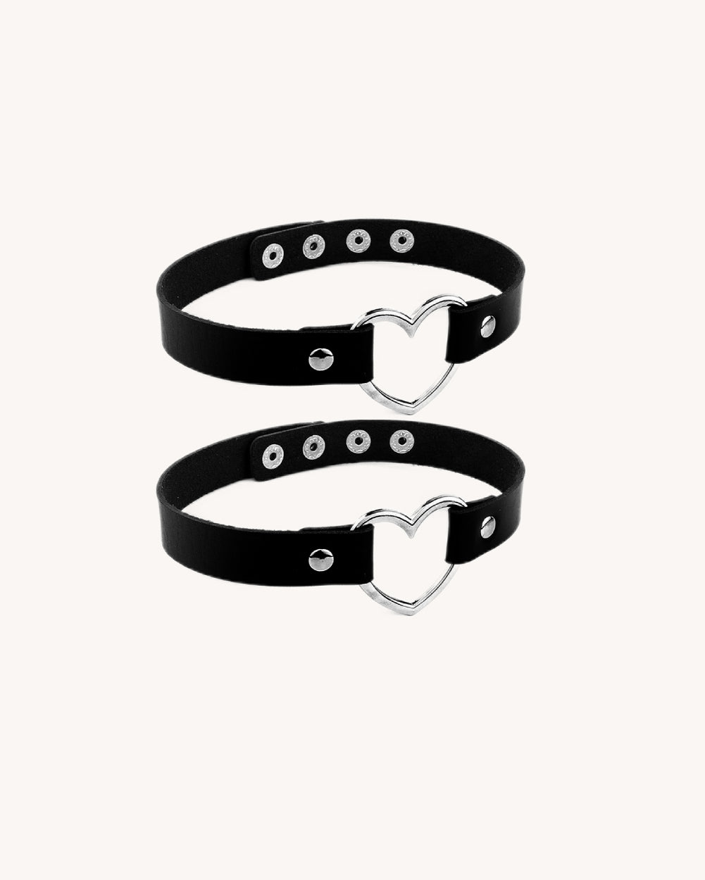 XOXO 2-pc Heart Choker Set - Image 1