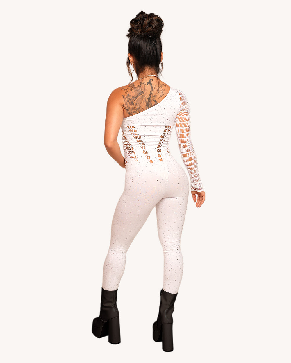 Zero Hour Jumpsuit - White - Image 3