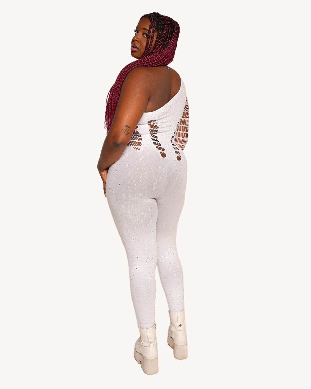 Zero Hour Jumpsuit - White - Image 5