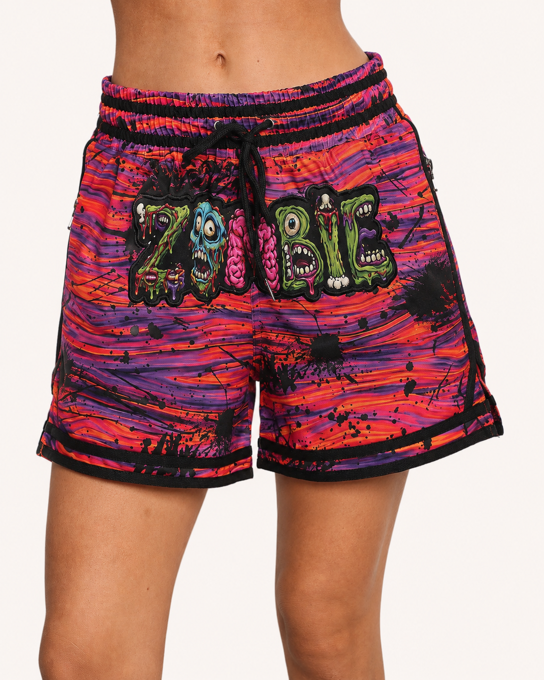 Rave With the Undead Boxing Shorts - Image 35897522389175
