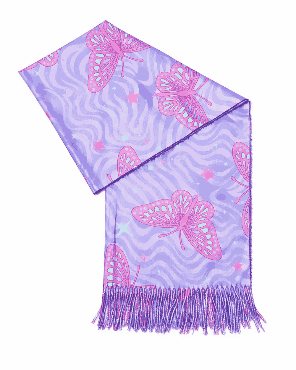 Bass Butterfly Pashmina - Image 1