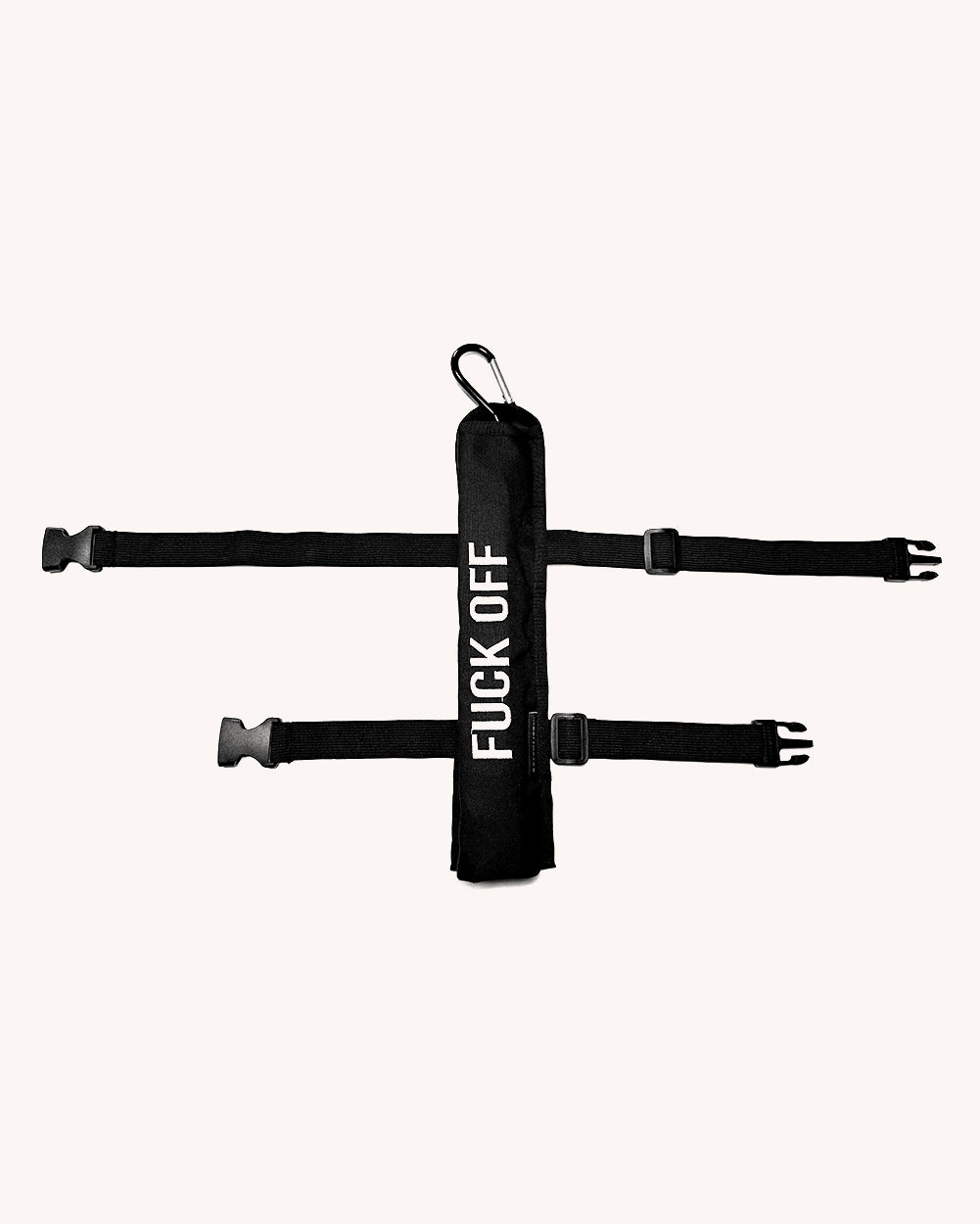 FCK OFF Embroidered Text Fan Holster & Clip-on - Image 32387773104311