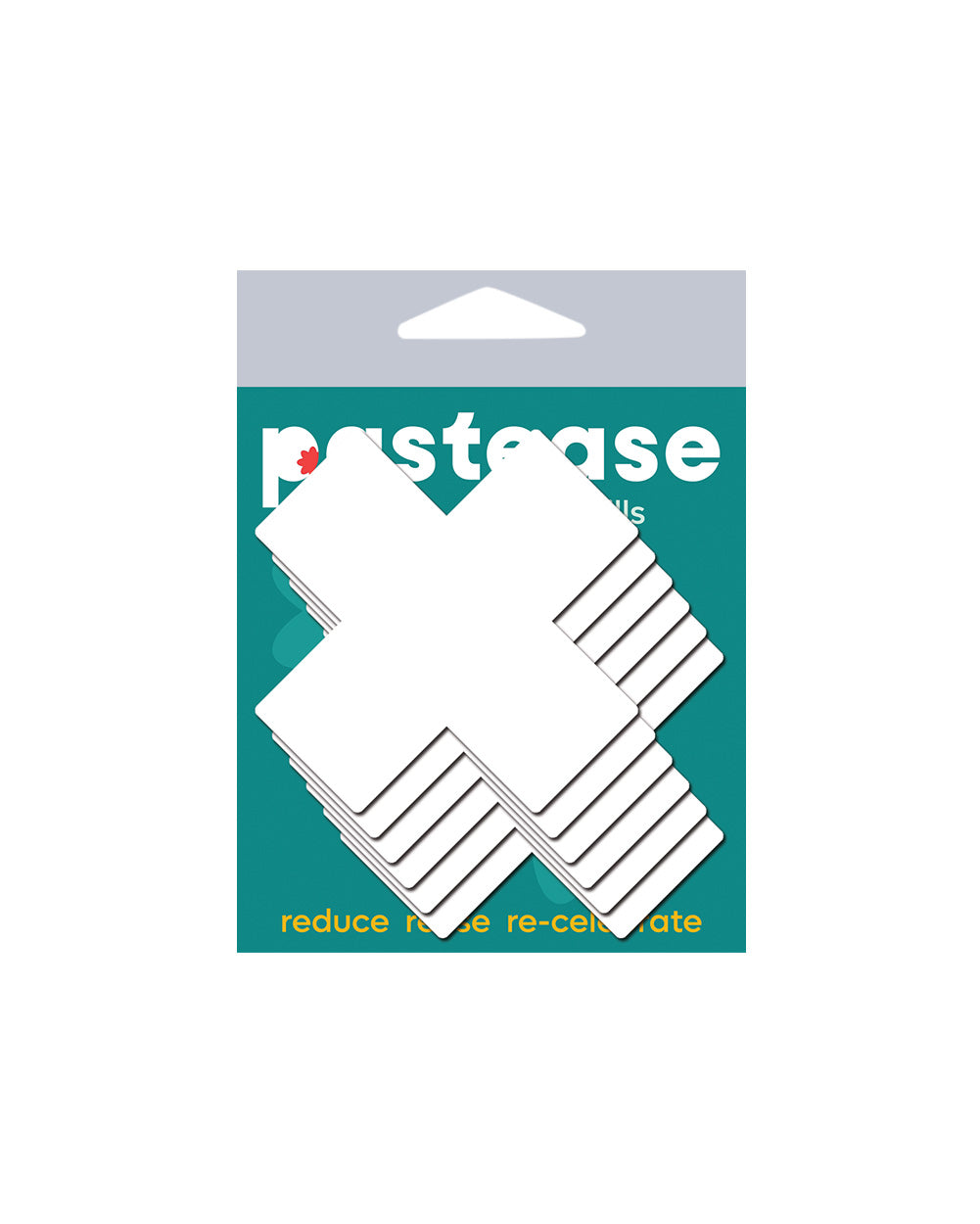 Pastease Double Stick Pasties Refill-White-Regular-Full--Model---S