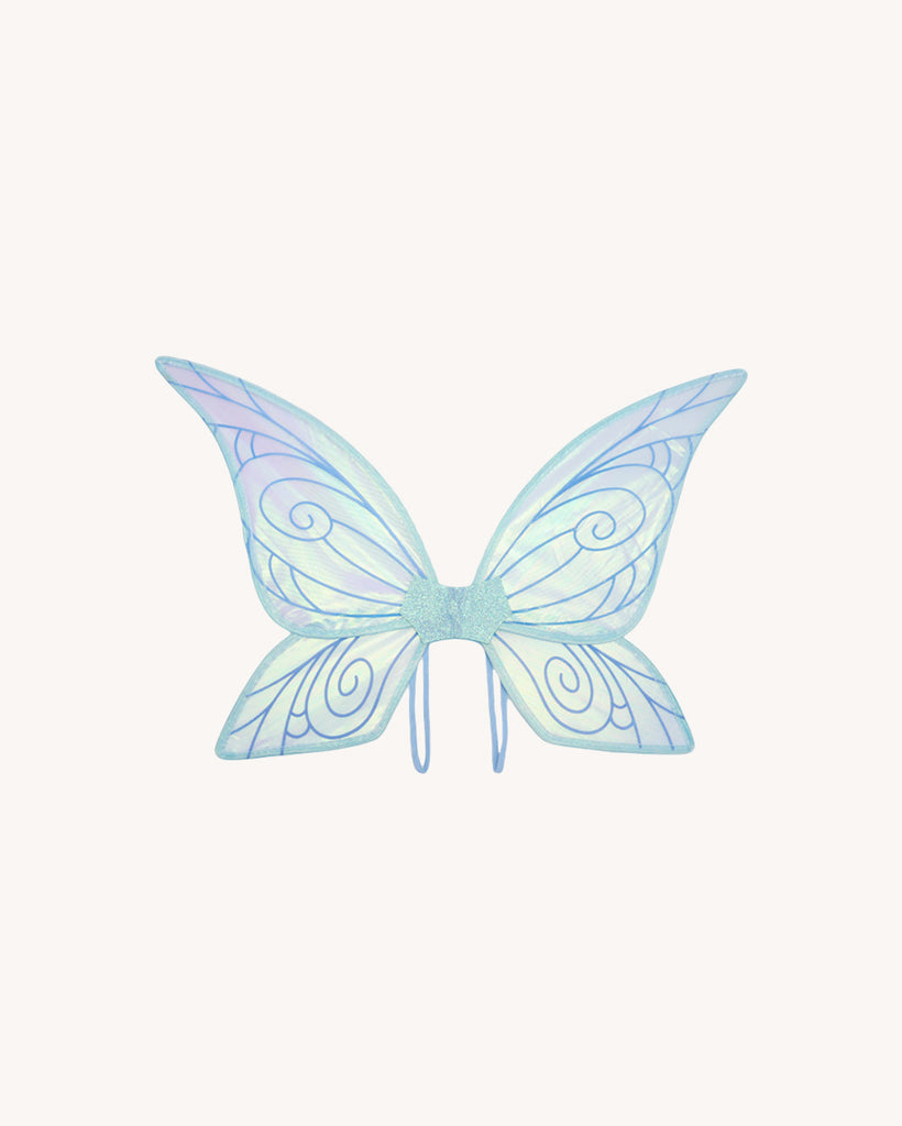 Away with the Fairies Wings-Baby Blue-Regular-Front--Model---S