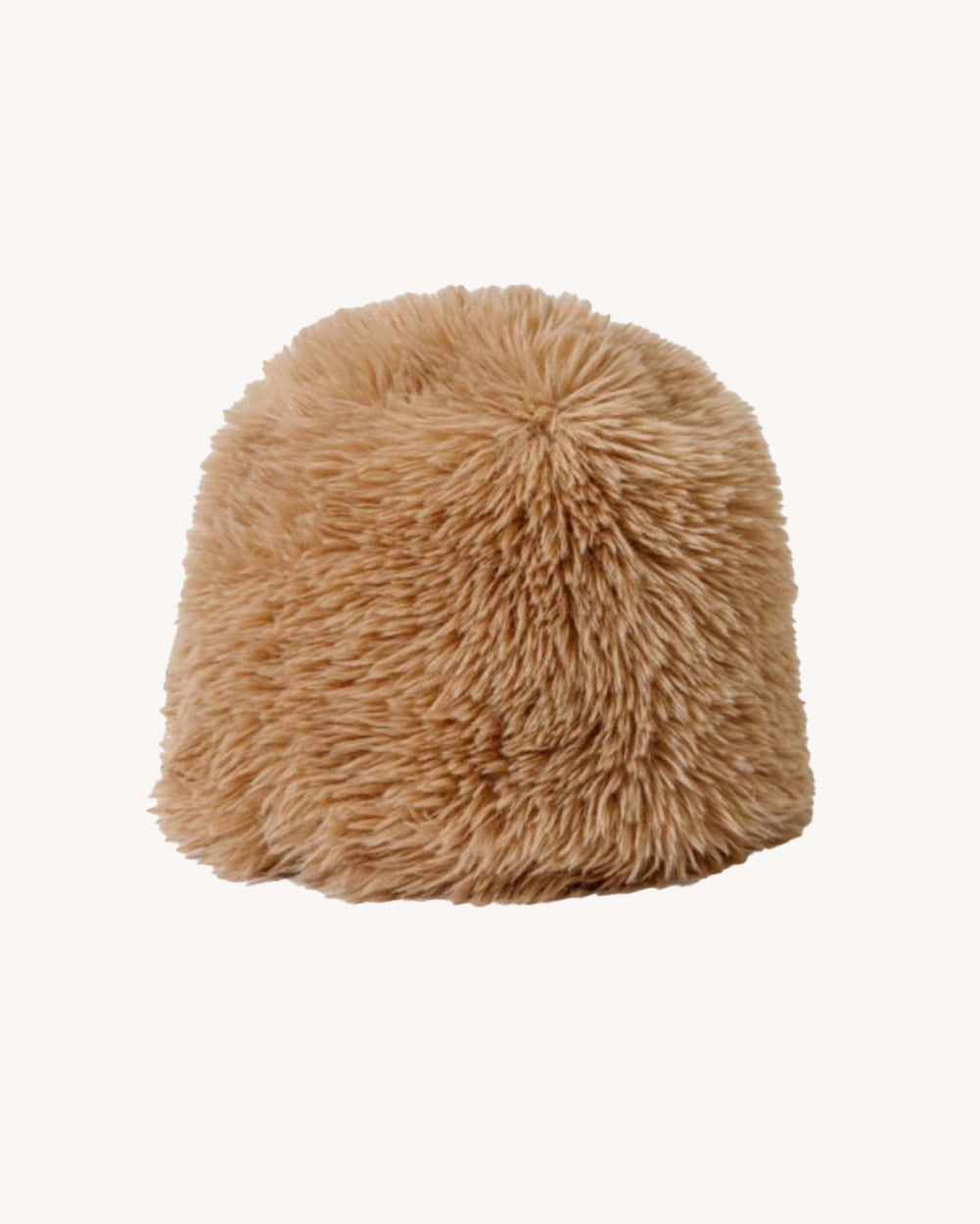 So Extra Furry Hat-Brown-Regular-Mock--Model---S