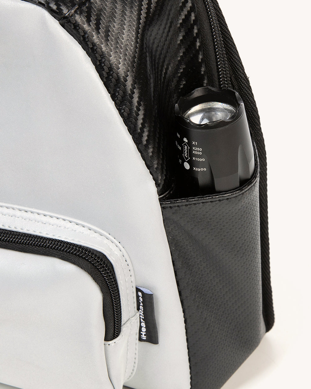 Glitch in the System Anti-Theft Silver Reflective Hydration Pack - Image 2