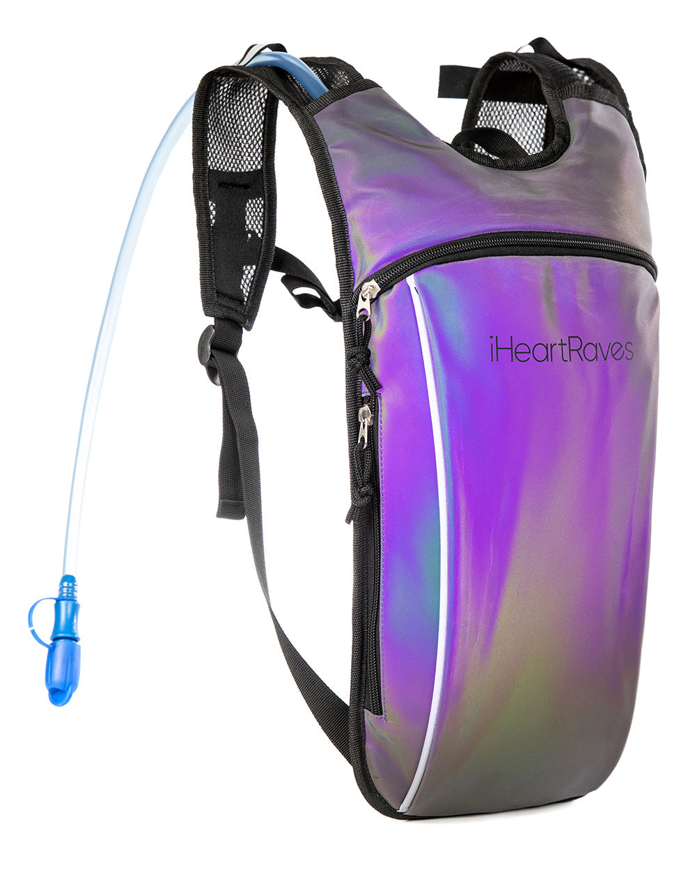 iHR Cyber Connection Rainbow Reflective Hydration Pack-Rainbow-Reflective