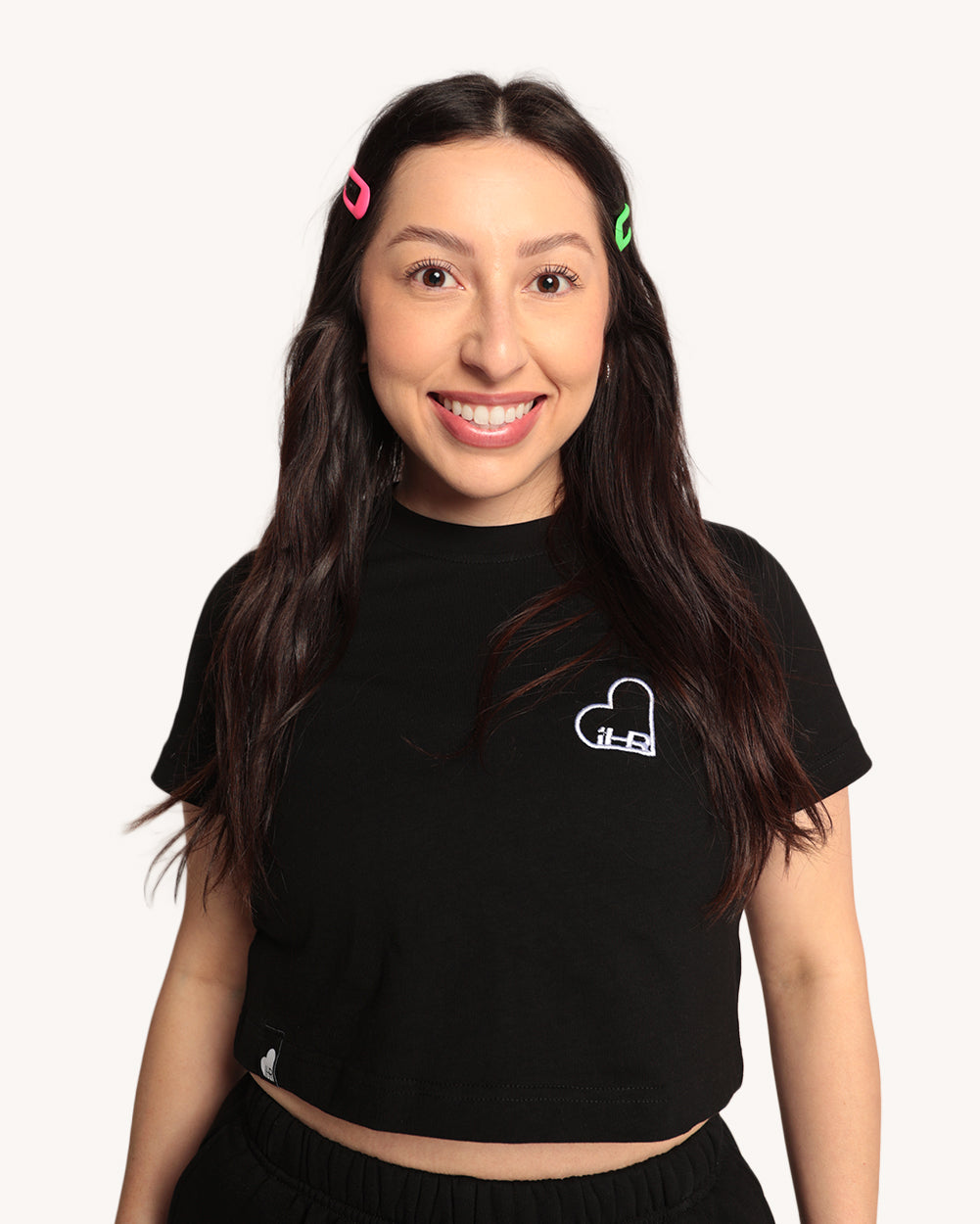 iHeartRaves Crop Tee - Image 35354116489399