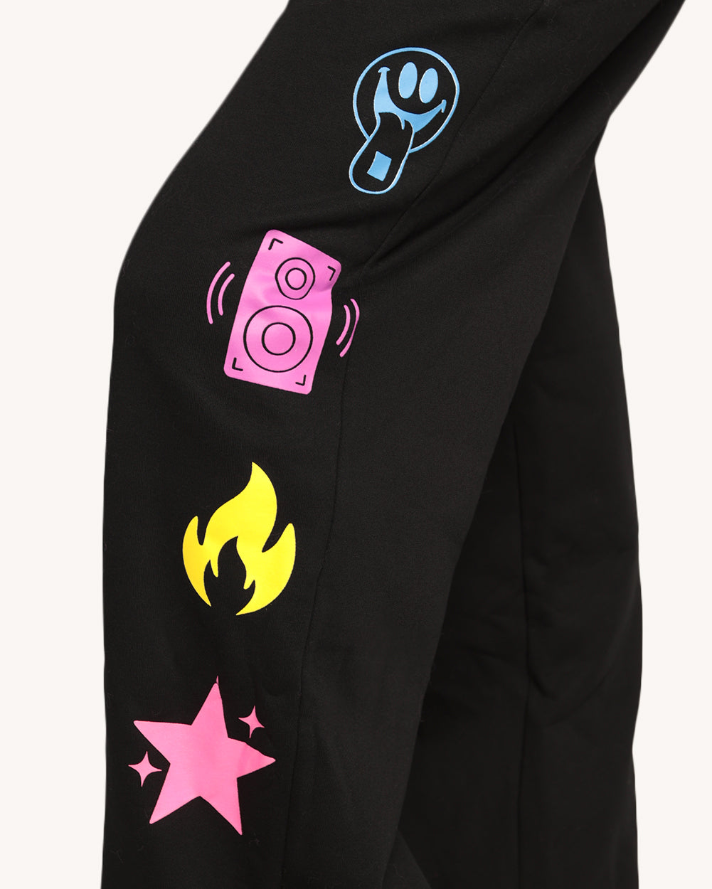 iHeartRaves Wide Legs Sweatpants - Image 35354162757815