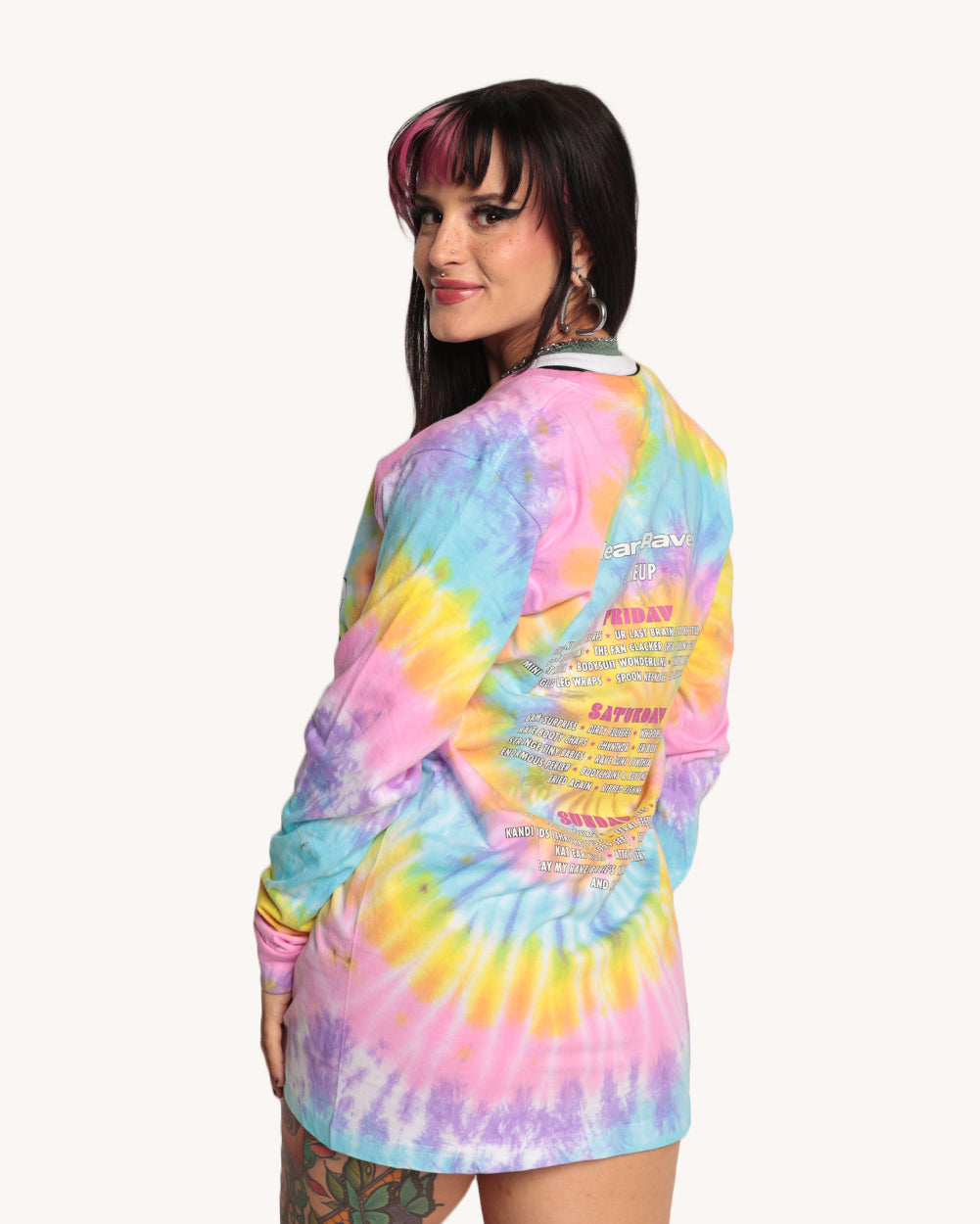 iHeartRaves Lineup Long Sleeve - Image 2