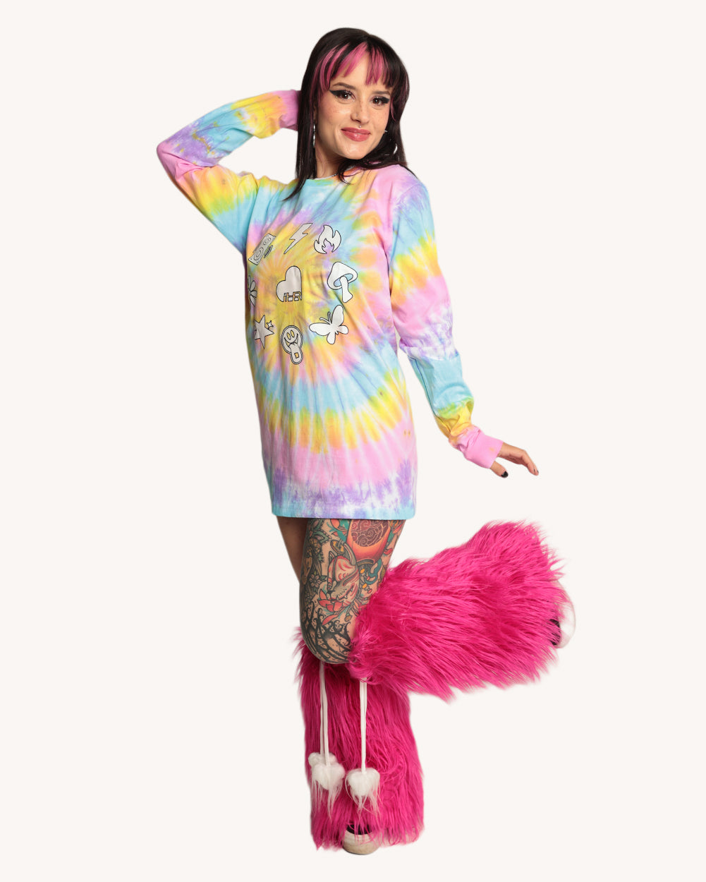 iHeartRaves Lineup Long Sleeve - Image 35354175504567