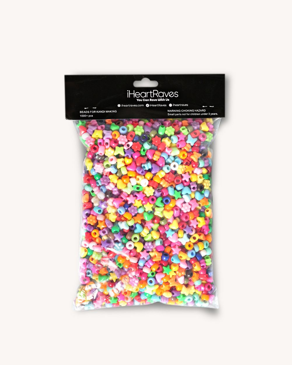 Fabulous Multishape Kandi Beads Pack-Assorted-Regular-Front--Model---S