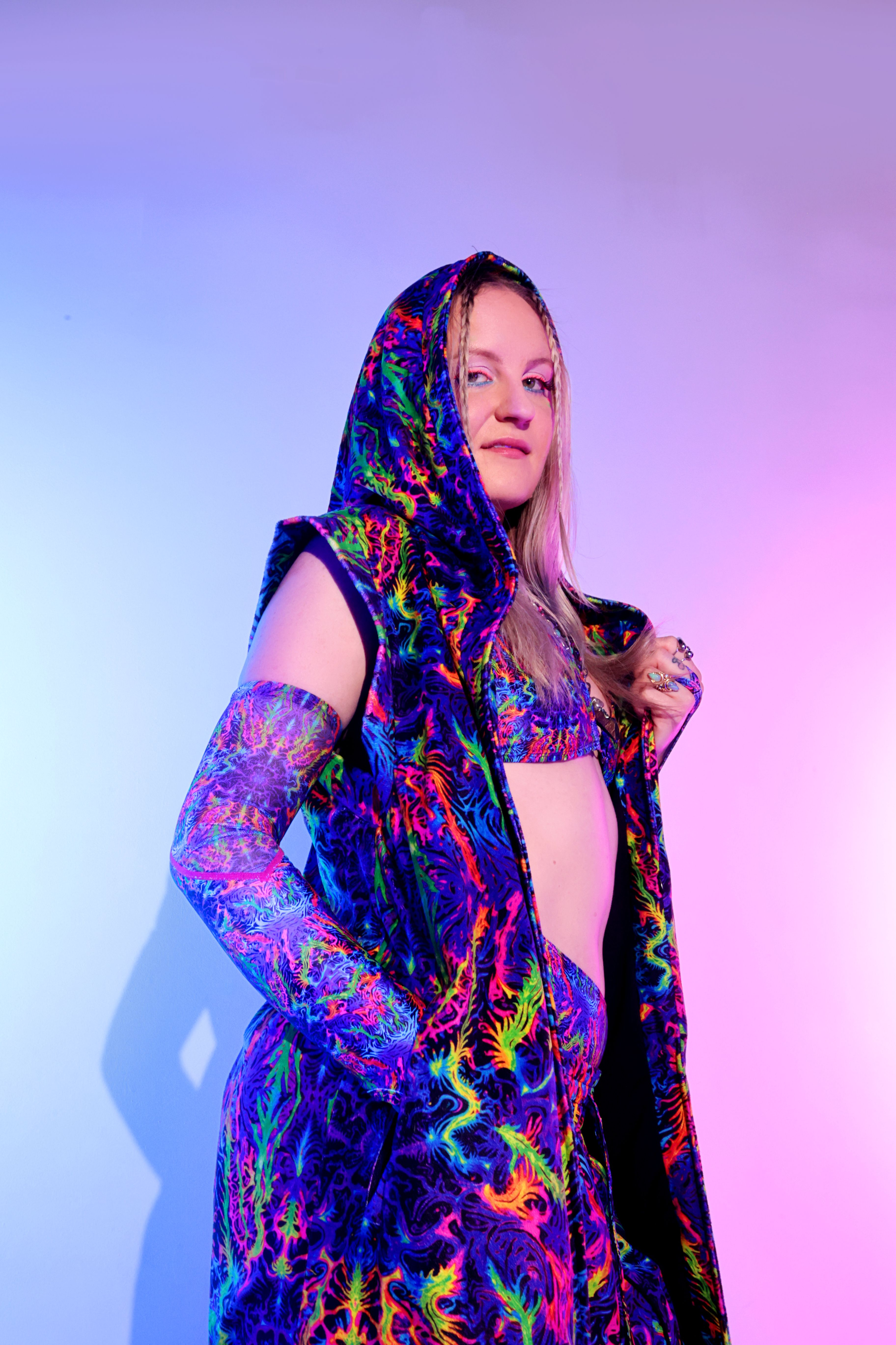 Pixxie Stixx x iHR PsyTrip Dancefloor Master Cloak - Image 8