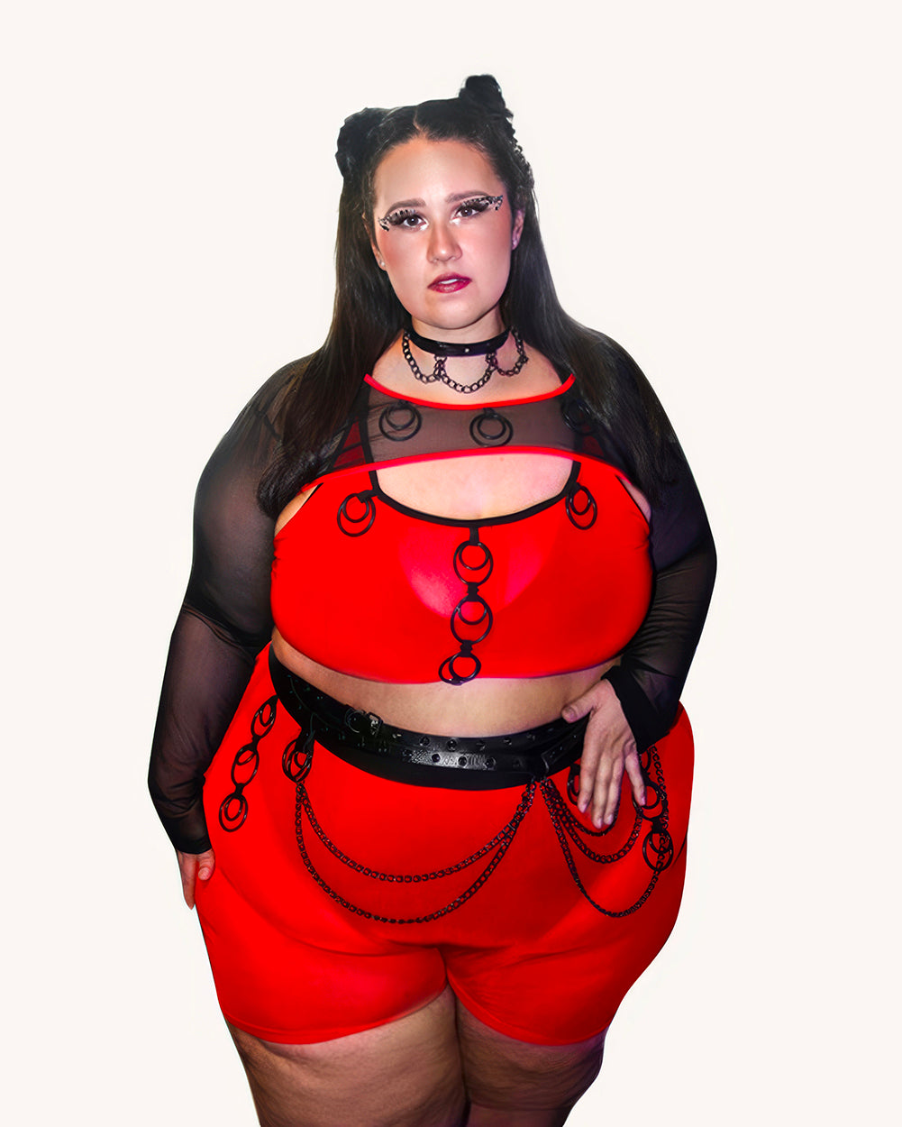 ClarissaTalks x iHR Enter the Portal Ultra Crop Top - Image 4