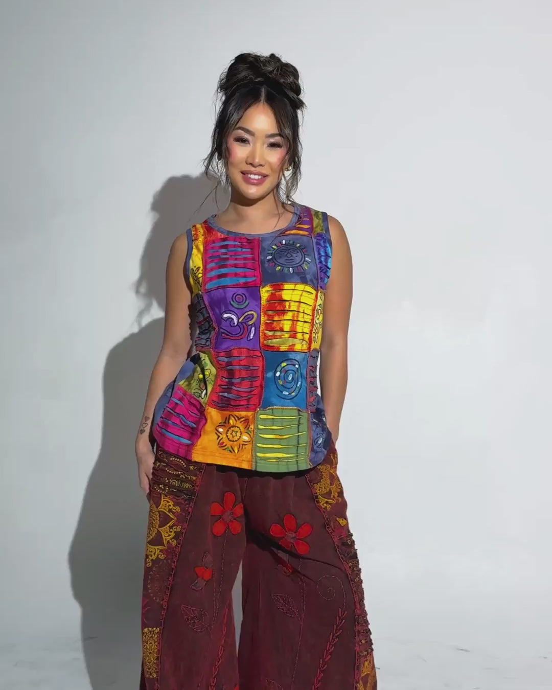 Orange Sunshine Tank Top - Image 34479890464951