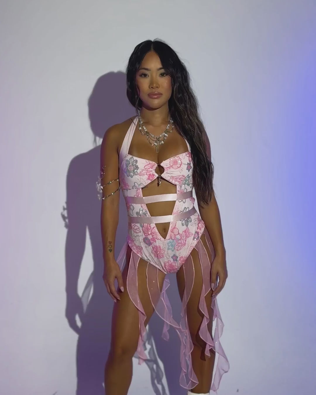 Magical Twinkling Ruffle Bodysuit - Image 37232724017335