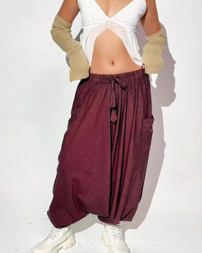 Scarecrow Pants-Brown-Regular-allskus