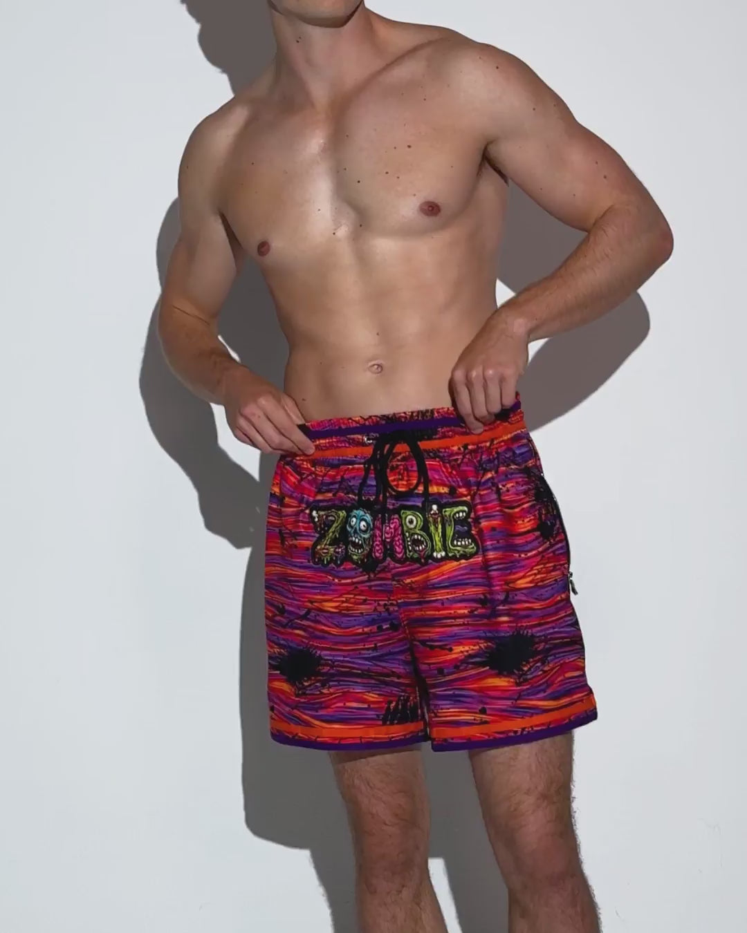 Rave With the Undead Boxing Shorts - Image 35771866775735