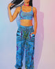 Trippy Tide Harem Pants-Blue/Pink/Purple-allskus