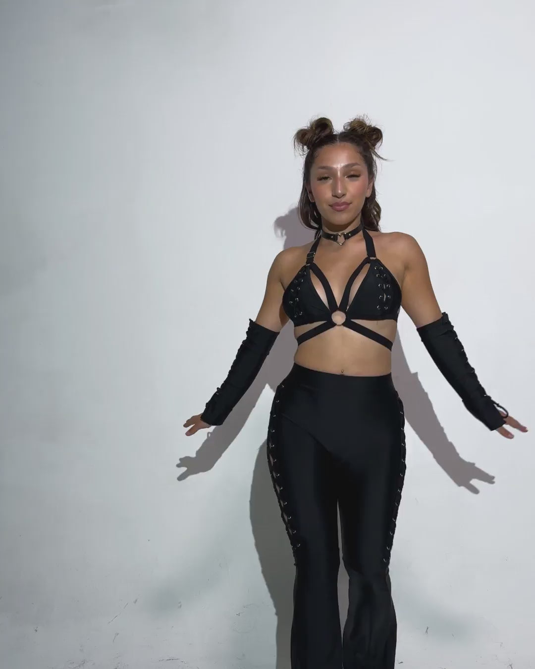 Code Black Top with Sleeves - Image 34137812828343