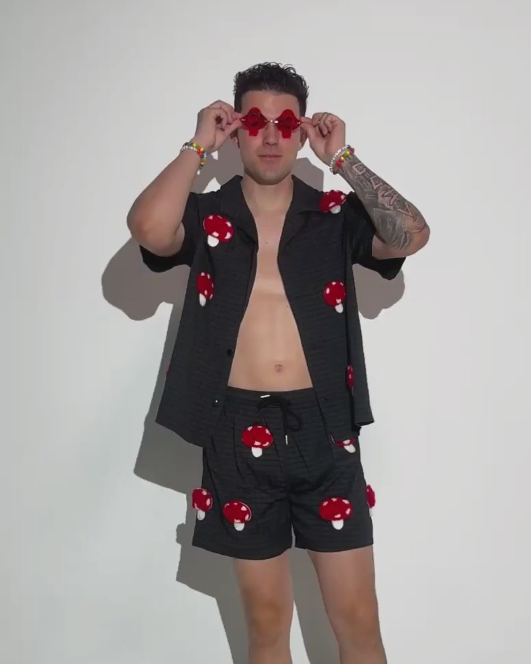 Trippy Toadstool Camp Shorts - Image 35265661010103